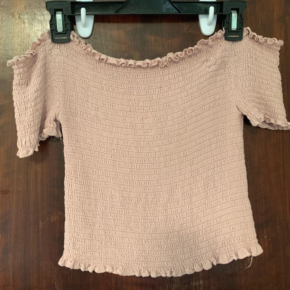 Shoulders Crop Top